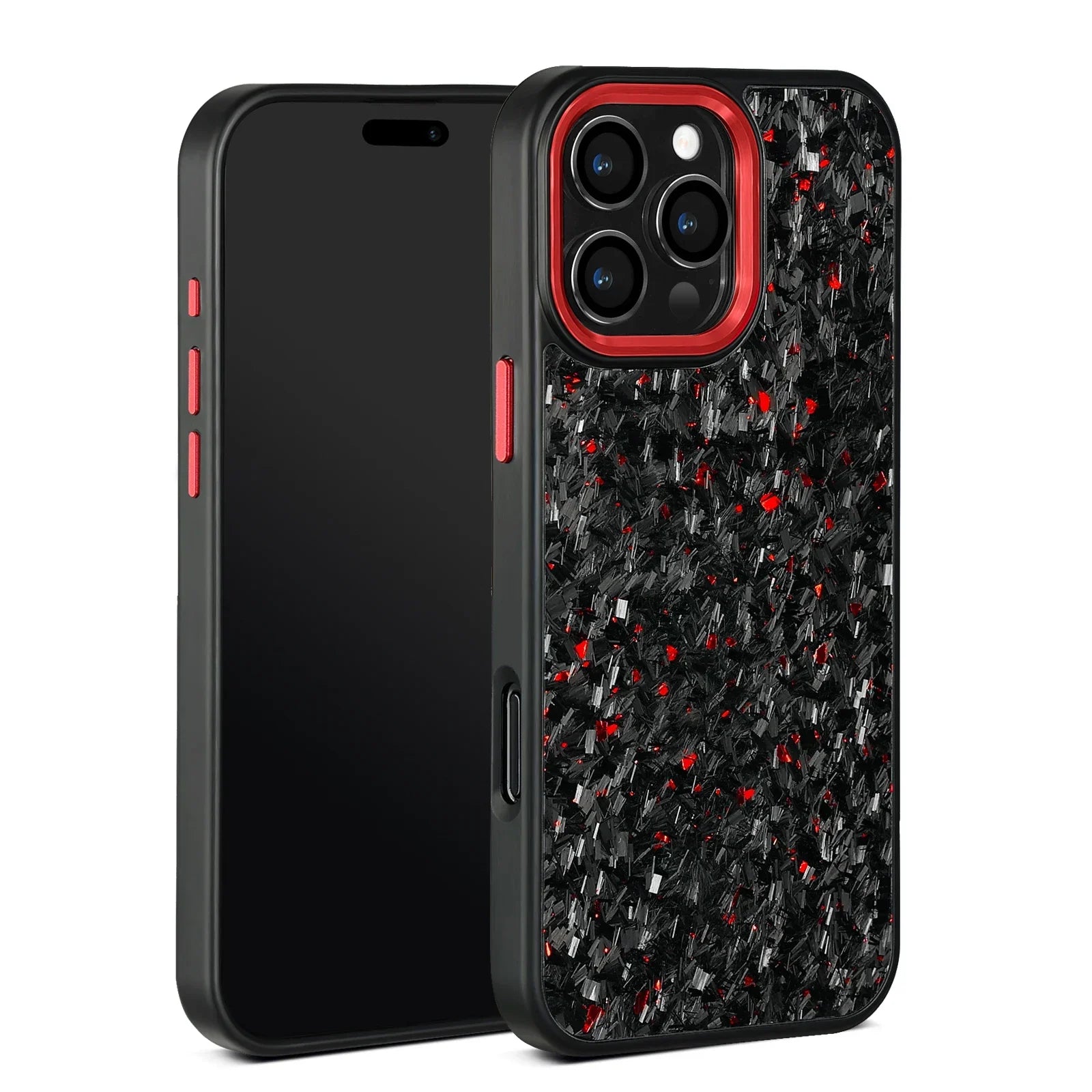 Carbon Fiber Armor Shockproof Cover for iPhone