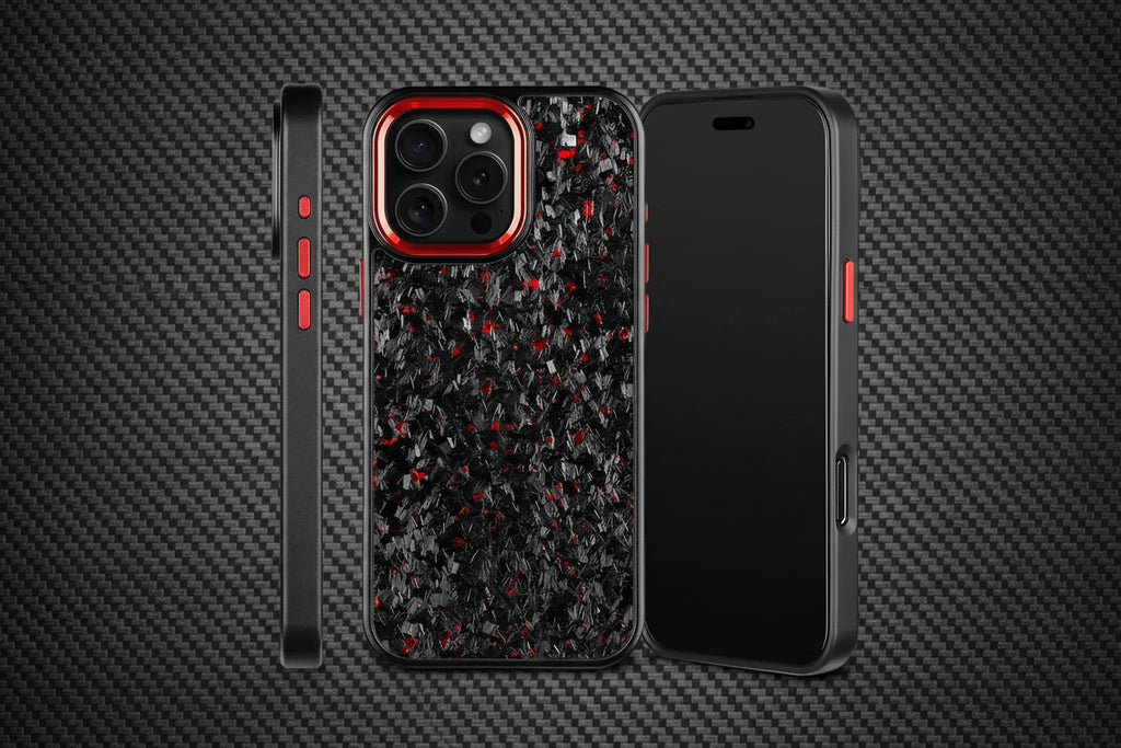Carbon Fiber Armor Shockproof Cover for iPhone