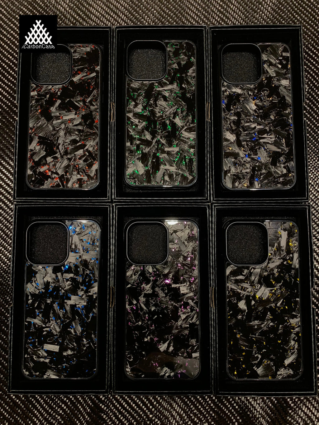 Magnetic Real Forged Carbon Case for iPhone's