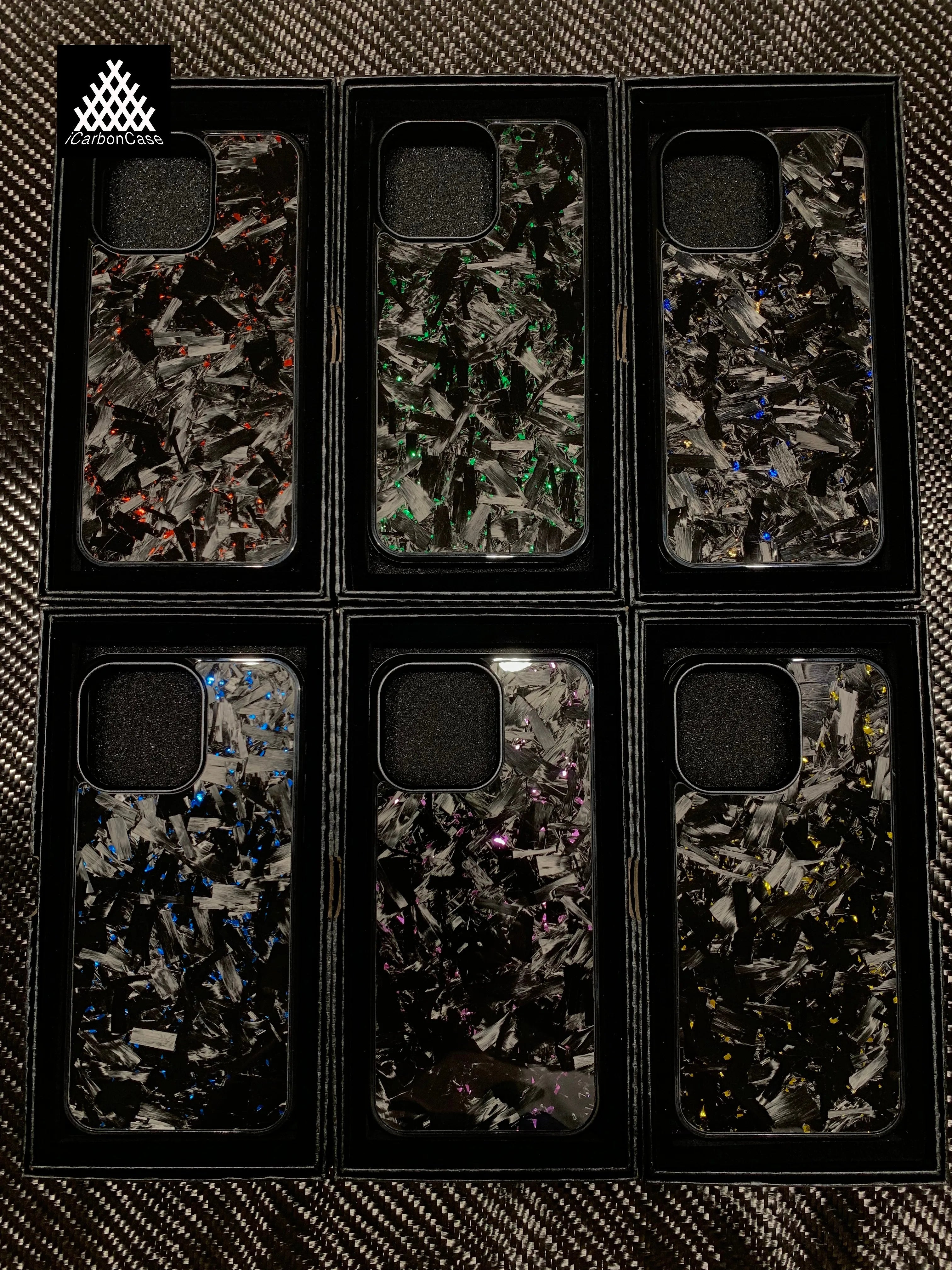 Magnetic Real Forged Carbon Case for iPhone's