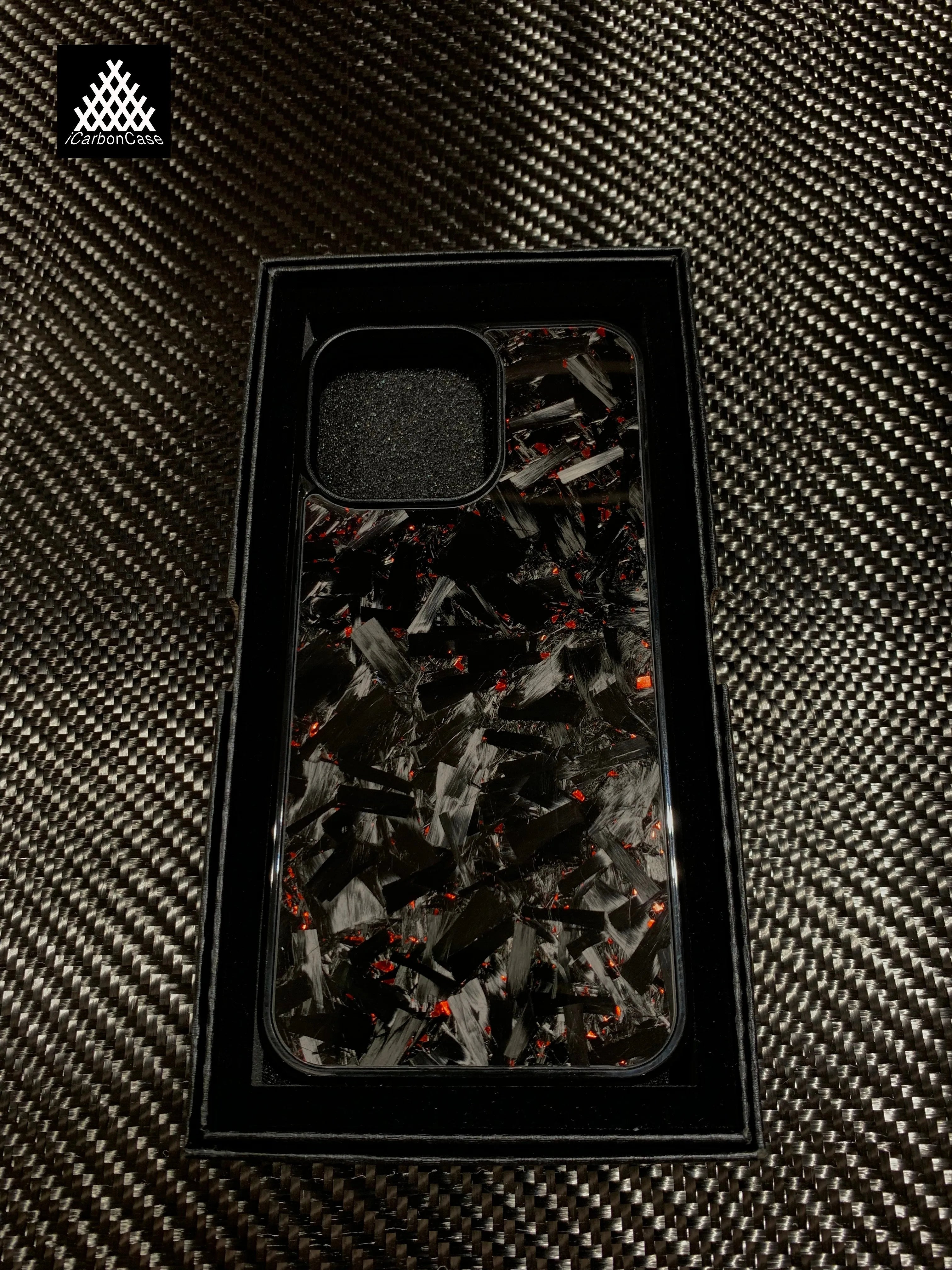 Magnetic Real Forged Carbon Case for iPhone's
